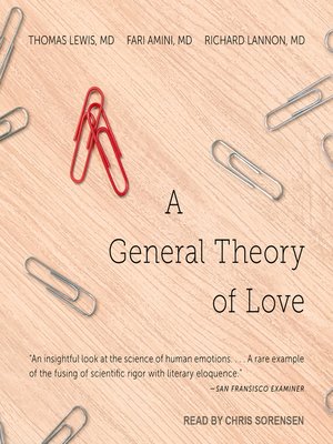A General Theory of Love - Audiobook